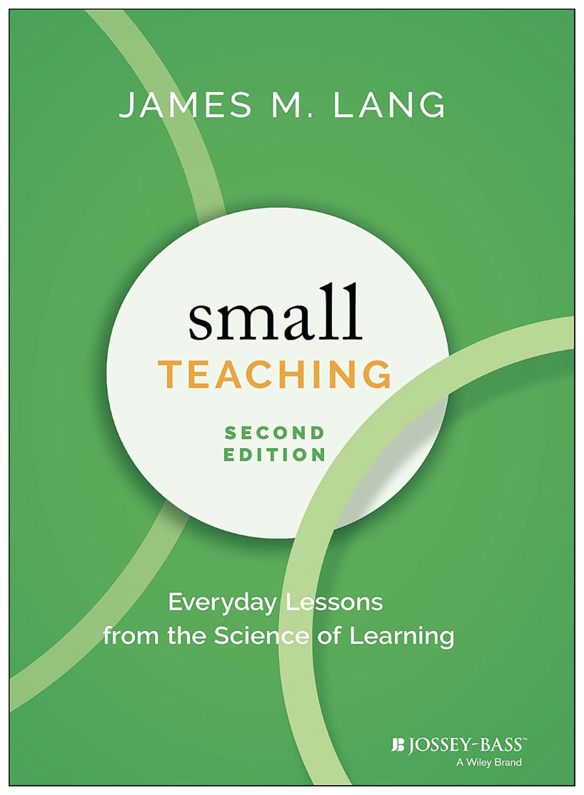 Decorative Image of Book Small Teaching by James Lang